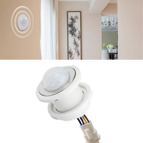 Mini PIR Infrarot Sensor Körper Bewegungsmelder Detektor Schalter LED Lampe 22Ap