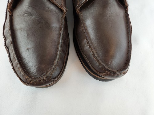 Vintage 90s Arizona Jeans Co AZ Chukka Boots Shoes Ankle Leather Men’s SZ 10.5 - Picture 4 of 13