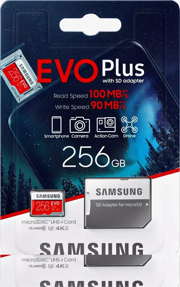 Samsung EVO Plus 256GB Class 10 SDXC Memory Card MB-MC256HA/EU - Image 2 of 3