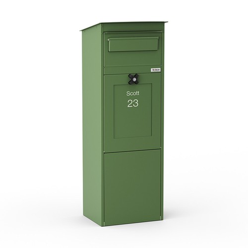 Outdoor Parcel Box Free Standing Lockable Karl - Picture 21 of 28