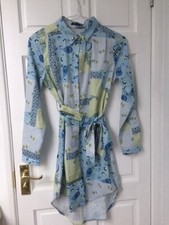 Paisley Print Shirt Dress - Cutie London  Size 8