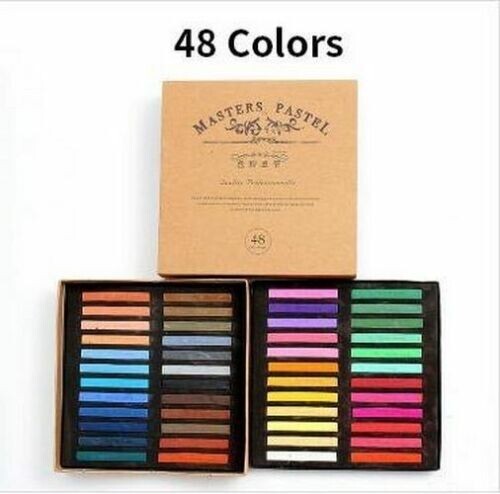 Soft Masters Pastel Colored Chalk Drawing Coloring Art Supplies For Kids Student - Bild 1 von 12