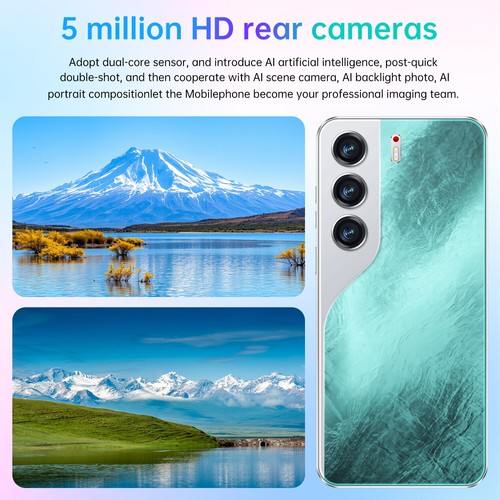Dual SIM Mobile Phones 6.6" 4000mAh 3+32GB Android 14 C40 Pro Mobile Smart phone - Picture 6 of 20