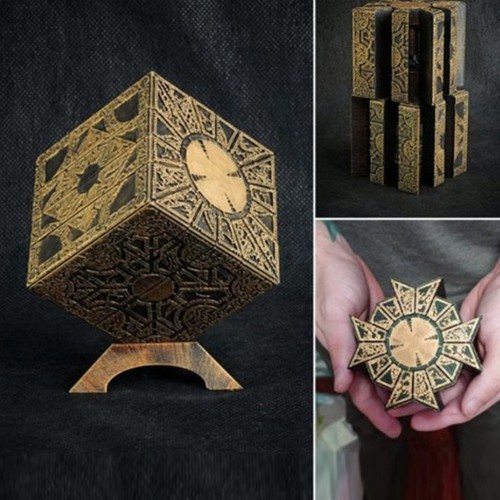 Hellraiser Cube Puzzle Box Lament Configuration Functional Pinhead Horror Props - Picture 4 of 6