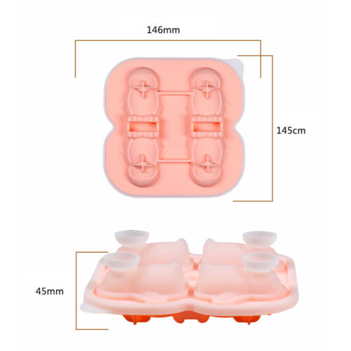 Ice Making Mold Reusable Ice Cubes Funny 3d Penguin Ice Ball Mold Silicone - Picture 8 of 13