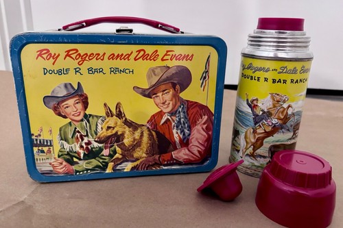 Roy Rogers and Dale Evans Double R Bar Ranch Lunch Box + Thermos ...