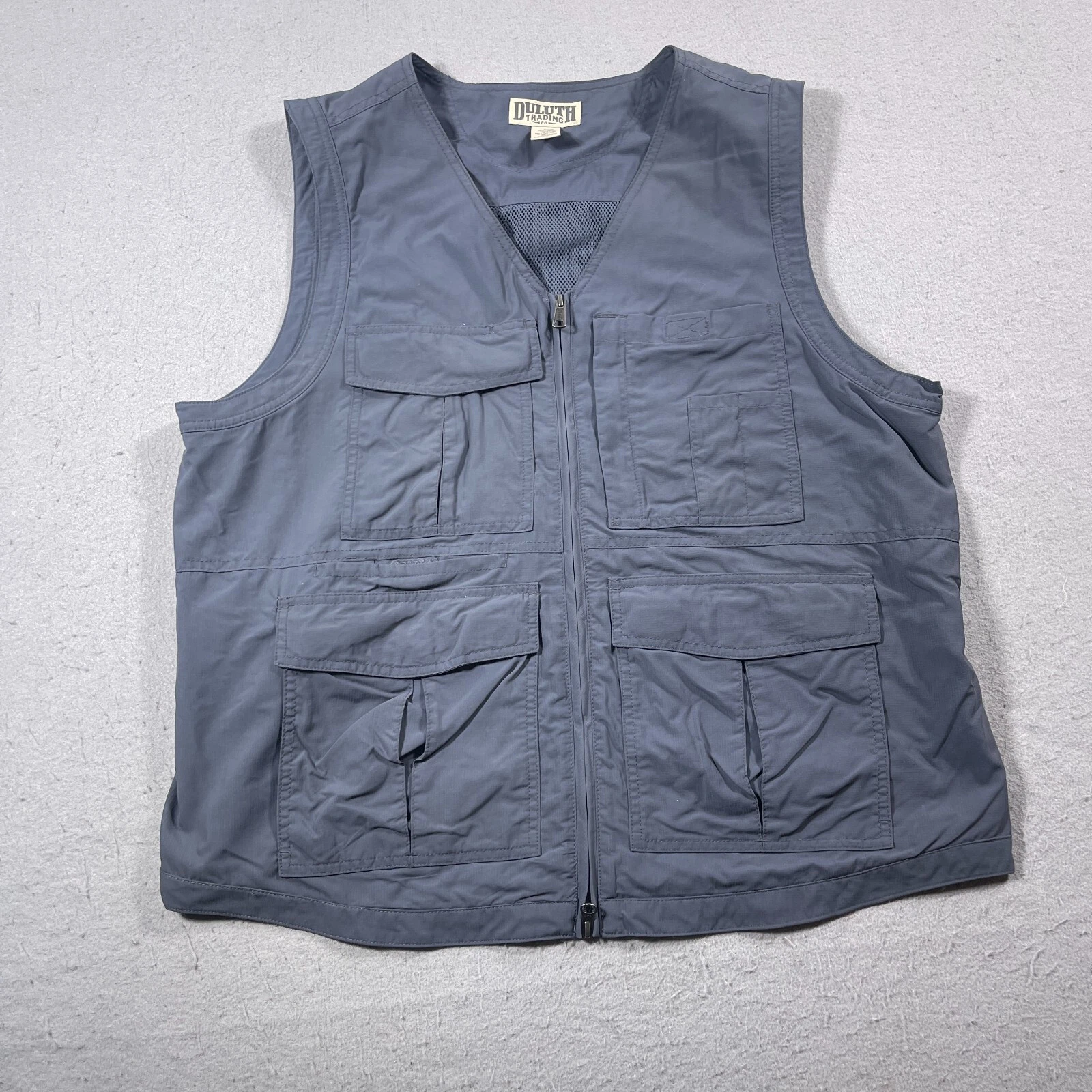 Duluth Trading Vest Men L Gray Convertible Travel Outdoor Utility Multi-Pocket
Opens in a new window