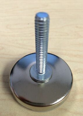 8 Adjule Steel Threaded Stem Glides Levelers W Nylon Base 8 Adjule Steel Threaded Stem Glides