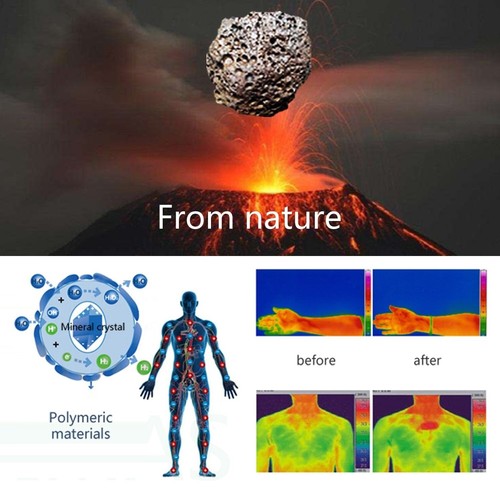 EMF Strahlung BLUME D. LEBENS vulkanischen Felsen Schutz Quantum Patent Japan - Bild 5 von 6