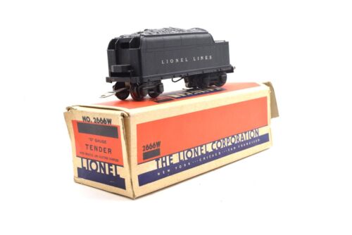 Lionel 2666W Prewar Whistle Tender w/ Box (Not Tested)