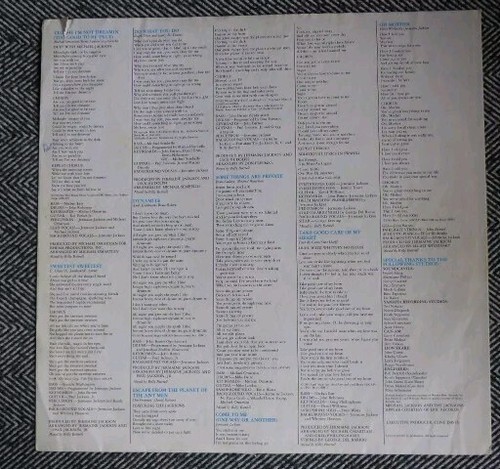 JACKSON JERMAINE - Dynamite - VINYLE LP / 33T ( 1984 )  - Bild 4 von 6