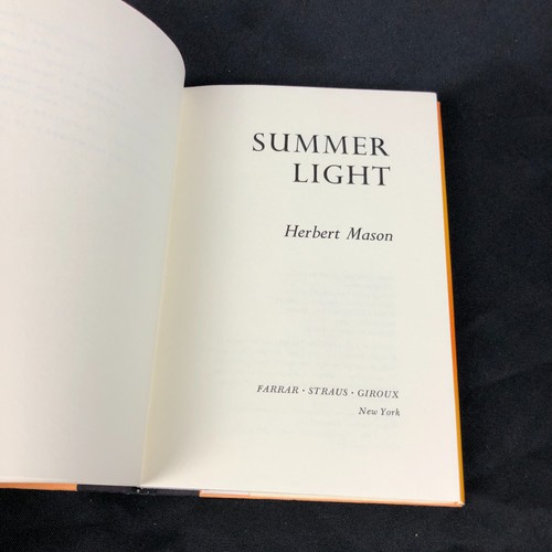 Summer Light by Herbert MASON First Edition 1980 HCDJ 1st - Picture 5 of 10