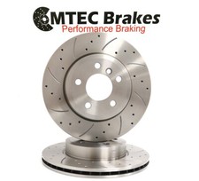 BMW X3 E83 2.0d 2.0i 2.5i 2.5si 04-09 Vorne Gebohrt Gerillte Bremsscheiben 325mm