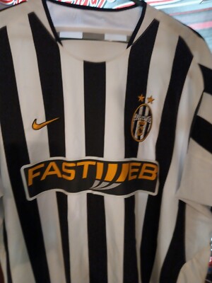 Juventus Soccer Jersey Mens Sz XL Nike Vintage FastWeb Very