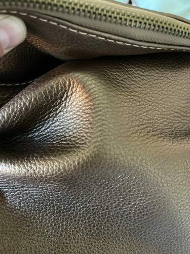 Coldwater Creek Bronze Metallic Handbag - Picture 10 of 12