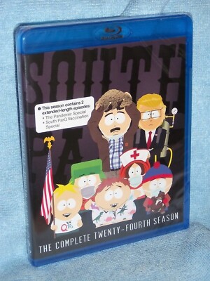 South Park Season 24 (Blu-ray, 2022) NEW Trey Parker Matt