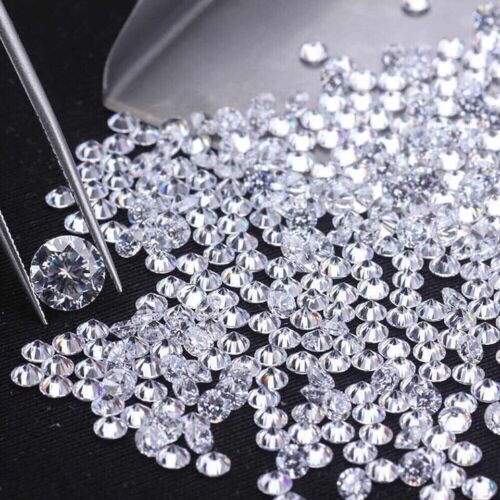 1 CT Natural White Diamond 1.50mm 60 Pcs Round Cut VVS1 D Grade Certified DV90 - Picture 5 of 5