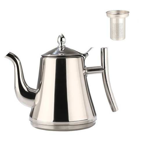 1.5L Stainless Steel Teapot Tea Kettle Coffee Pot With Tea Strainer NEW - Picture 14 of 15