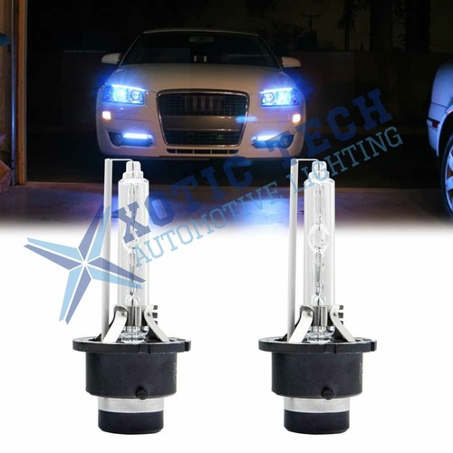Super Bright Ice Blue 8000K D4S D4R D4C HID Headlight Replace High/Low Beam Bulb - Picture 1 of 10