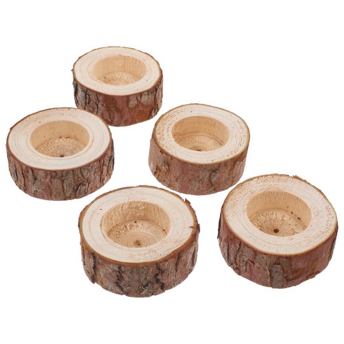 5 Pcs Candle Ornaments Candlestick Holder Candlesticks Holders Candleholder - Picture 5 of 12