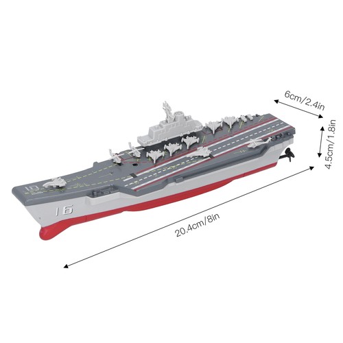 Aircraft Carrier Model RC Military Naval Ship Dual Propeller Remote Control - Picture 4 of 12