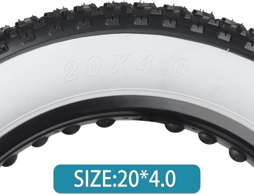 20/26x4.0 Inch Fat Bike Tires Folding Replacement Electric Bicycle Tires - Picture 6 of 38