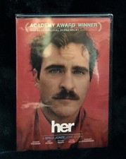 her SEALED - dvd (2014) Joaquin Phoenix Amy Adams Spike Jonze Scarlett Johansson