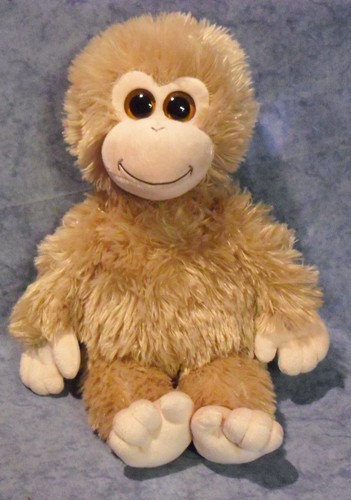 W-F-L TY Classic Affe Schimpanse Gorilla Auswahl Beanie Stofftier - Bild 3 von 10