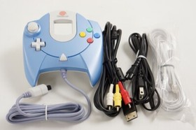 Dreamcast PEARL BLUE Console Boxed Limited Tested System Sega -NTSC-J- 0312
