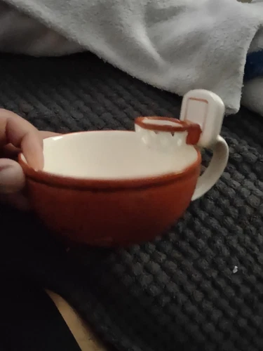 Maxis Creations “The Mug With A Hoop” Basketball Cocoa Cup Ice cream Sports Bowl