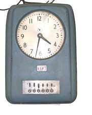 RARE Vintage IBM / STR  Master Clock Time Recorder Type 91-5