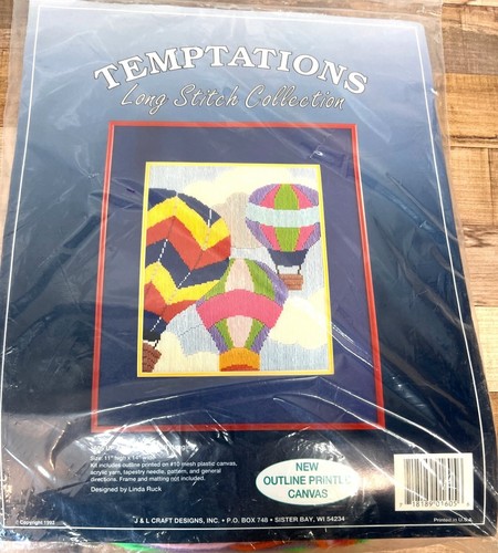 Temptations Long Stitch Collection Up And Away Wall Hanging - Picture 2 of 4