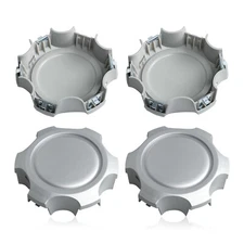 4PCS Wheel Center Hub Caps Silver for Toyota 4Runner Tacoma 1996-2000