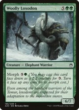 MTG Magic the Gathering Woolly Loxodon (195/267) Masters 25 NM