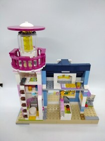 LEGO Lot 2 FRIENDS 41094 41316 Lighthouse Speedboat Transporter beach sets 