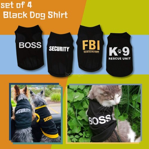 Pet Small Dog XS,S,M,L Coat Shirts Puppy Cat T-shirt Dress Apparel Costume - Picture 2 of 17