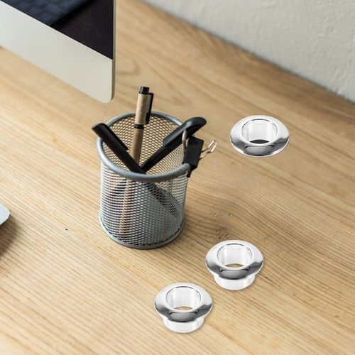 20 Pcs Draht-Organizer Schreibtisch Kabeldurchführung Computertisch Tülle - Afbeelding 5 van 12