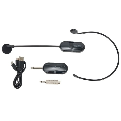2.4G Wireless-Microphone Headset 160FT Range Mic System For Teach Outdoor Speech - Picture 6 of 24