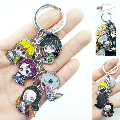Anime Game Series Keychain Metal Key Ring Cartoon Pendents Fans Accessories Gift - Picture 12 of 88