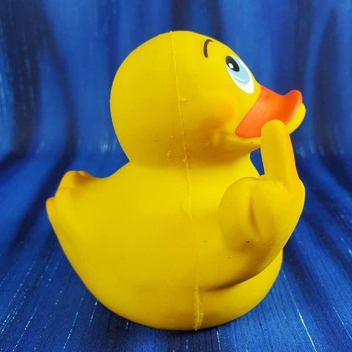 The Finger Rubber Duck Organic Lanco New! - Picture 2 of 5