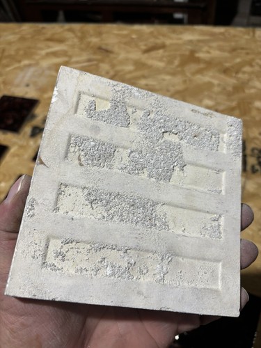 ~ 17 PIECE AE TILE FIREPLACE SURROUND 6 x 6 ~ ARCHITECTURAL SALVAGE - Picture 15 of 18