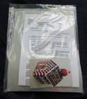 Plastic Canvas Gingerbread House Kit Needlepoint Never Started Joan Green Storag
