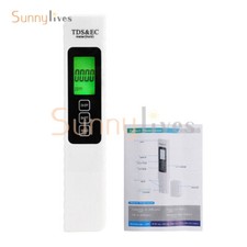Digital Tester TDS EC TEMP Meter Water Purity Hydroponics Water Quality Test Pen