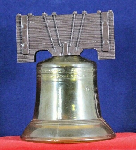 Vintage 1970's Avon Liberty Bell Decanter Tribute Cologne (Decanter Empty) - Foto 3 di 5
