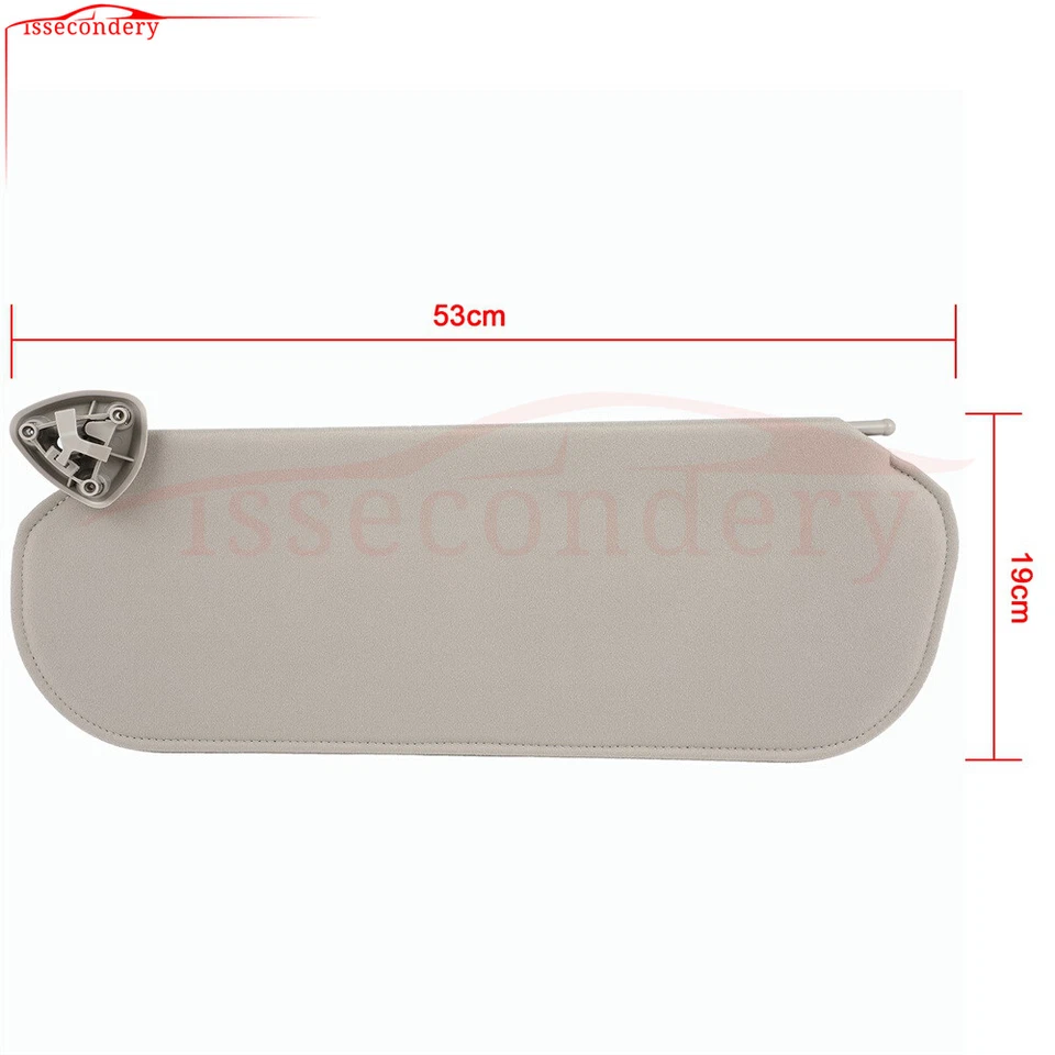 Beige Left FITS 2003-2015 Chevy Express GMC Savana Van Driver Side Sun Visor LH - Image 4 of 4