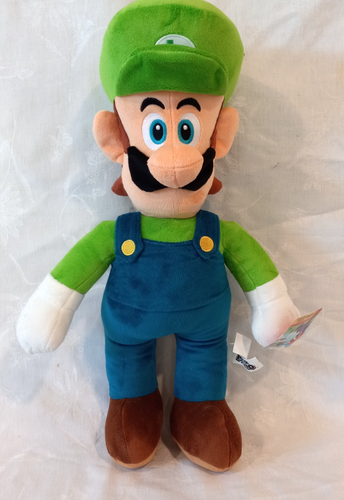 NWT Nintendo Super Mario 20" Jumbo Stuffed plush Buddy Luigi Toy Doll