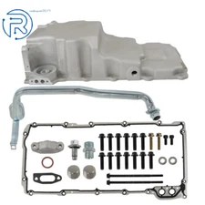 LS Retro-Fit Aluminum Rear Sump Oil Pan 302-3 w/ Added Clearance & Turbo Drains