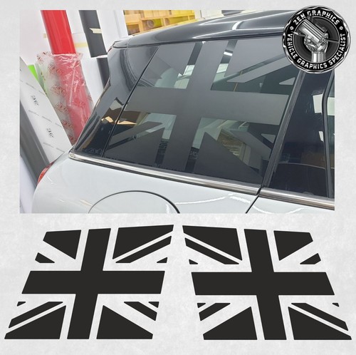 Seitenviertel Glas Aufkleber für Mini F54 Clubman Cooper / S Sticker Decals Folien - Bild 1 von 2