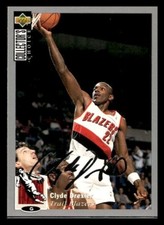 1994 Collector's Choice #22 Clyde Drexler Silver Signatures NM+
