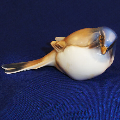 TITMOUSE PESIMIST HEAD DOWN Bing & Grondahl NUEVO NUNCA VENDIDO 5,5" Dinamarca #1635 - Imagen 1 de 5
